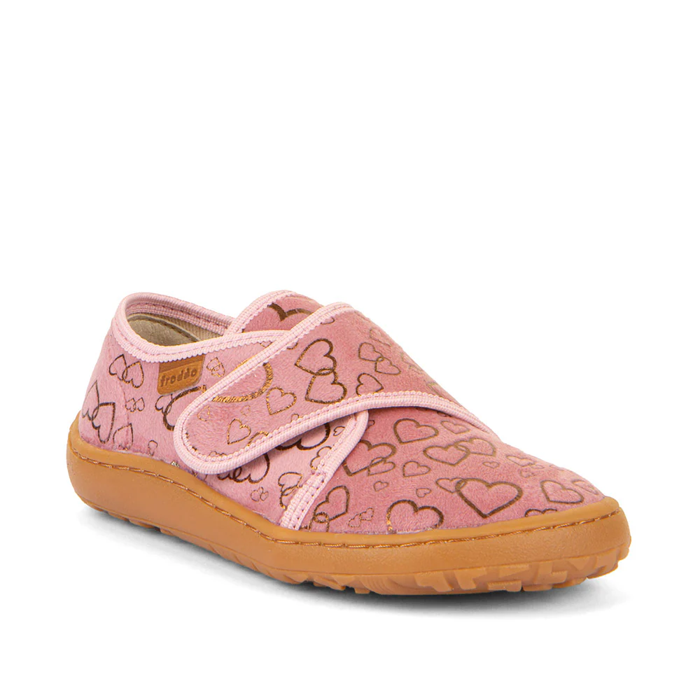 Froddo Barefoot Sapatilha Canva Slipper Pink/Gold