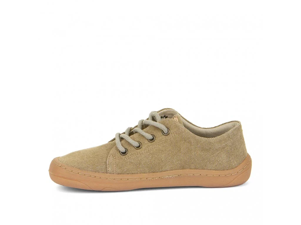 Froddo Barefoot Sapatilha Canva (Vegan Laces Beige) Adult - Image 3