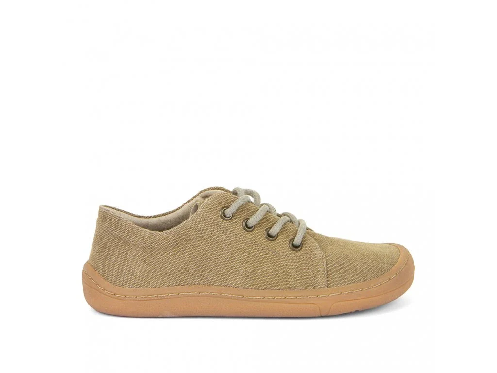 Froddo Barefoot Sapatilha Canva (Vegan Laces Beige) Adult - Image 5