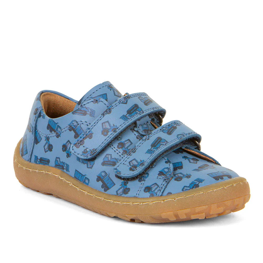 Froddo Barefoot Sapatilha Couro (Blue Denim) kid