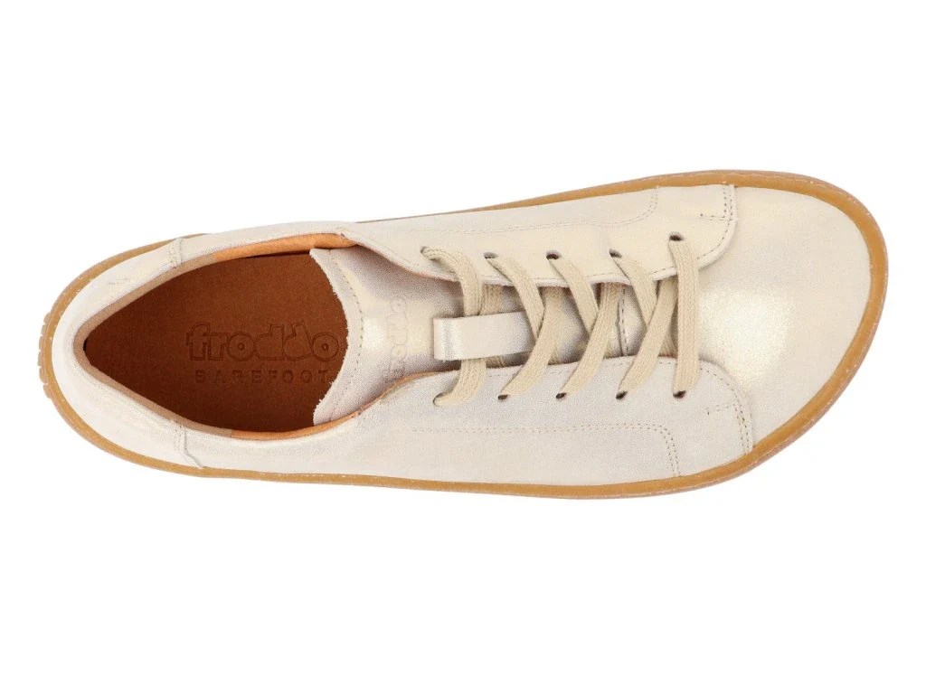 Froddo Barefoot Sapatilha Couro (Laces Gold Shine) adult - Image 4