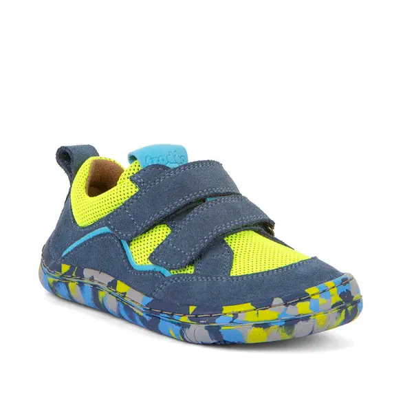 Froddo Barefoot Sapatilha Couro & Malha (Denim+) kid