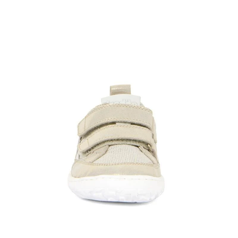 Froddo Barefoot Sapatilha Couro & Malha (Gold Shine) kid to adult - Image 4
