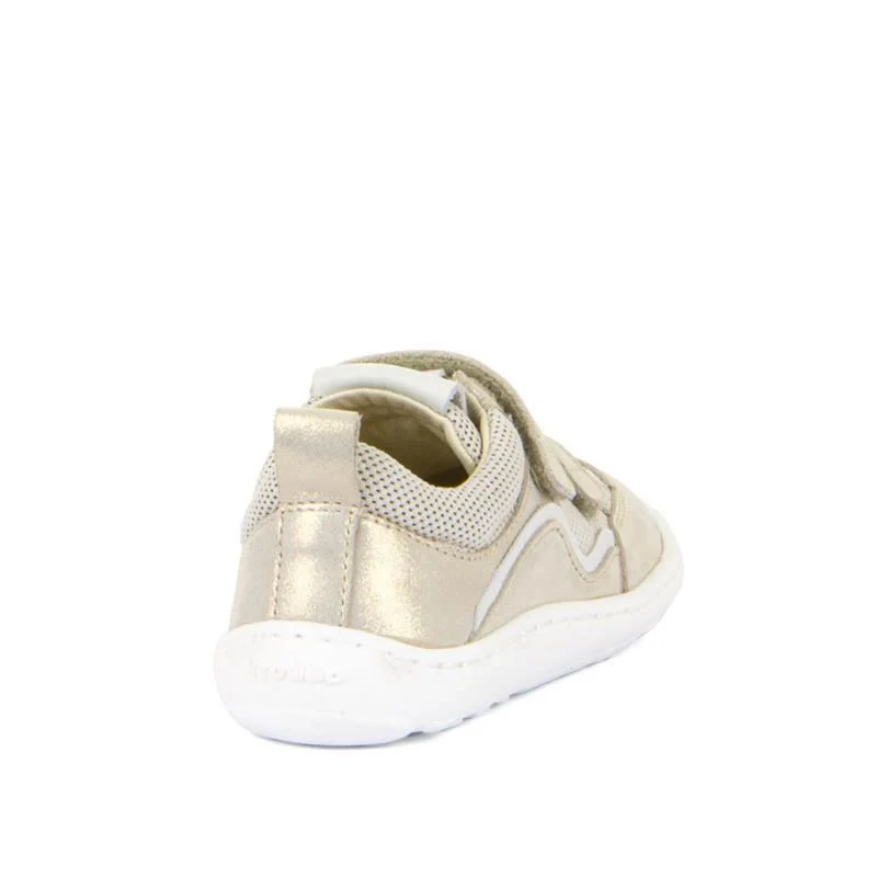 Froddo Barefoot Sapatilha Couro & Malha (Gold Shine) kid to adult - Image 5