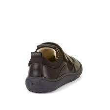 Froddo Barefoot Sapatilha Couro & Malha Respirável (Preto) kid - Image 3