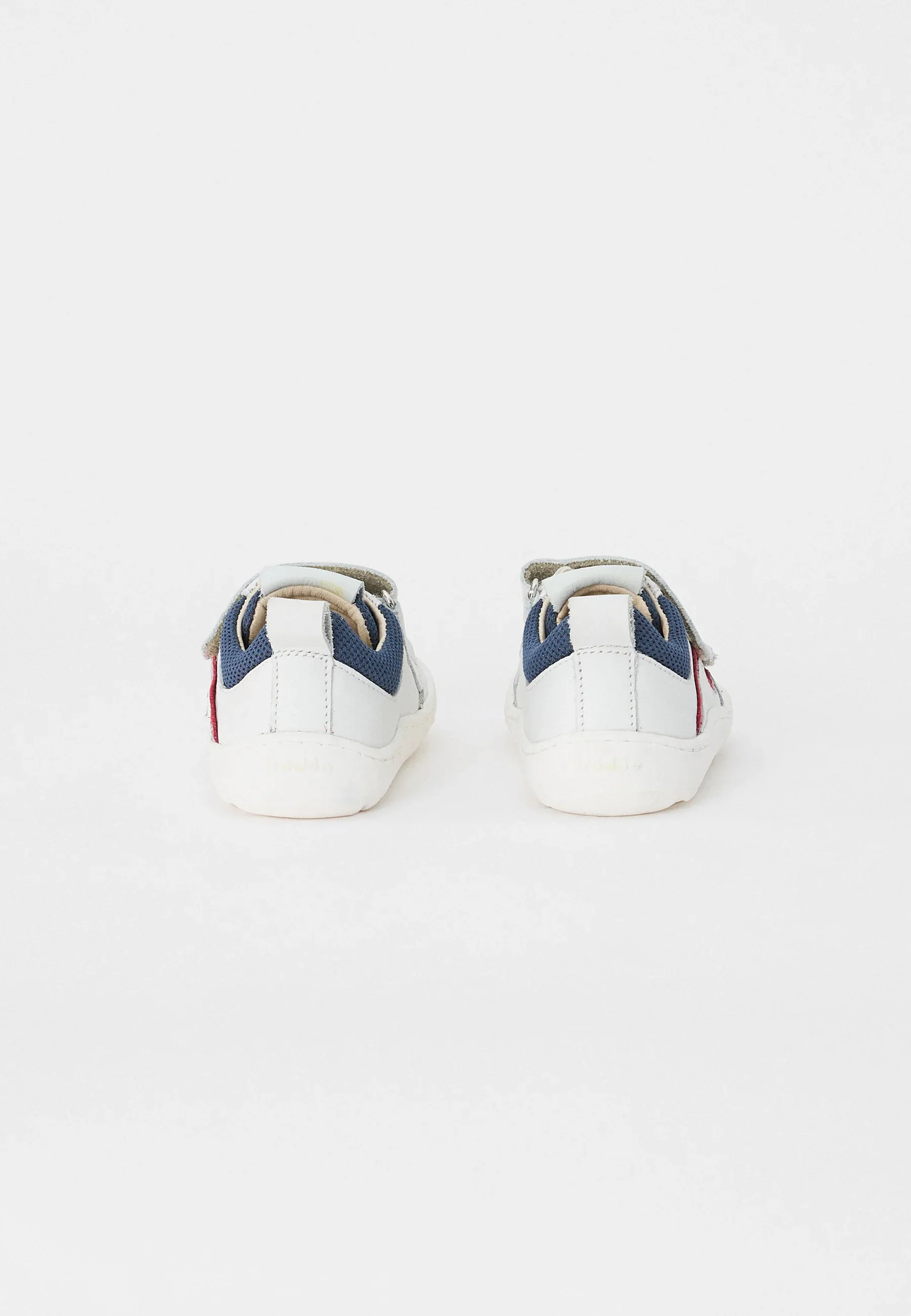 Froddo Barefoot Sapatilha Couro & Malha(White/Blue) kid to adult - Image 4