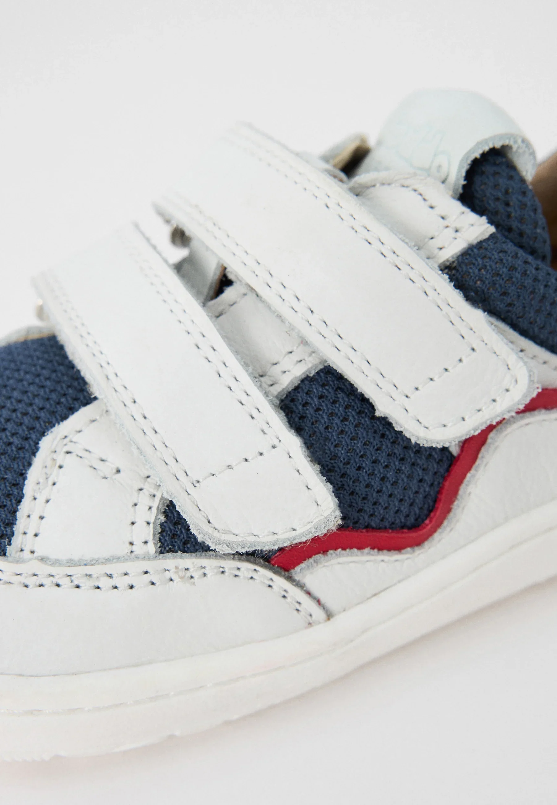 Froddo Barefoot Sapatilha Couro & Malha(White/Blue) kid to adult - Image 6