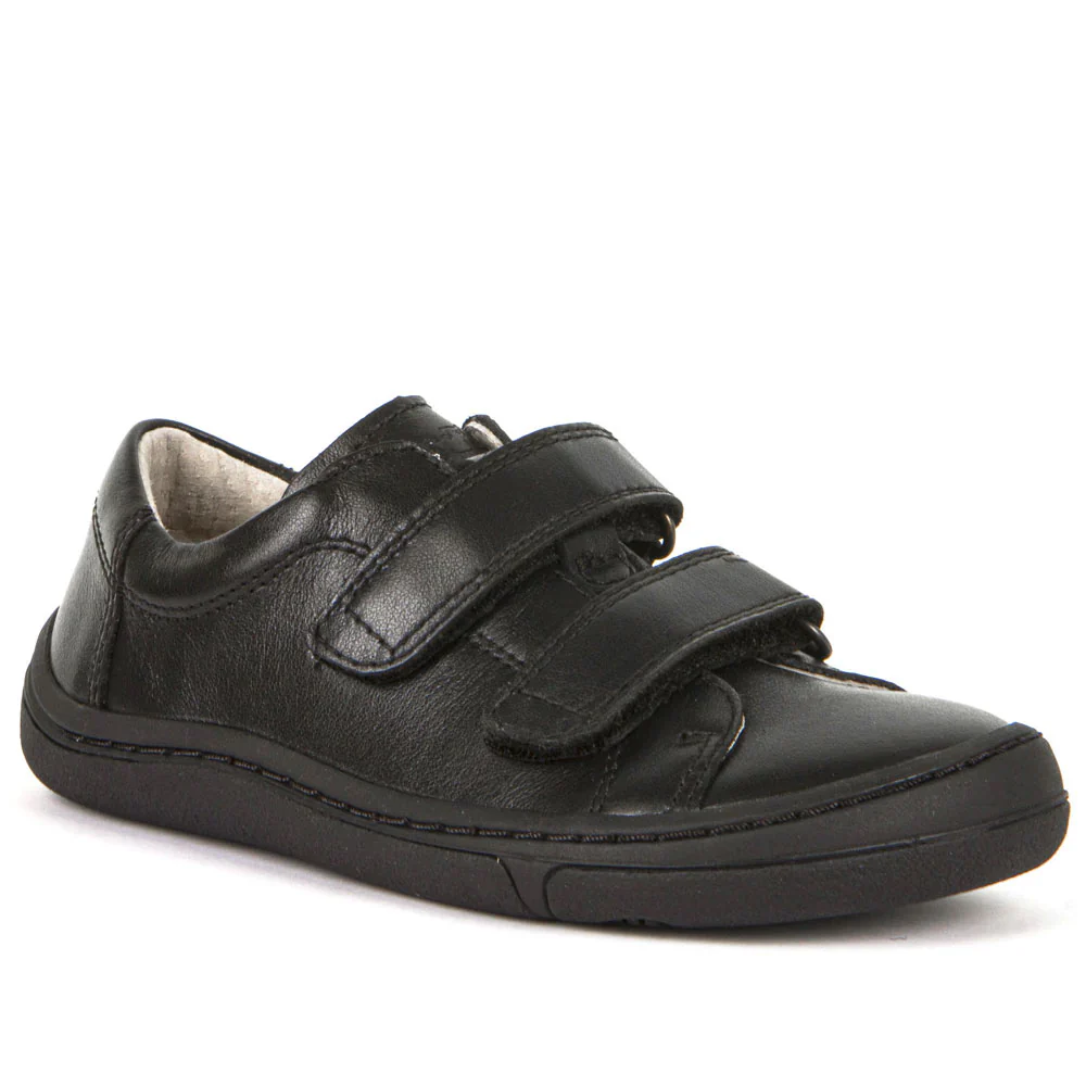 Froddo Barefoot Sapatilha School Shoes Couro (Preto) kid