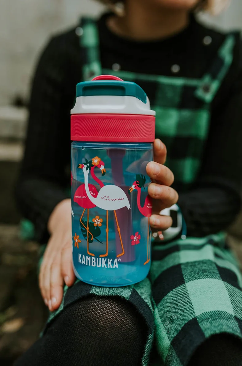 Garrafa Kambukka LAGOON Blue Flamingo 400ml