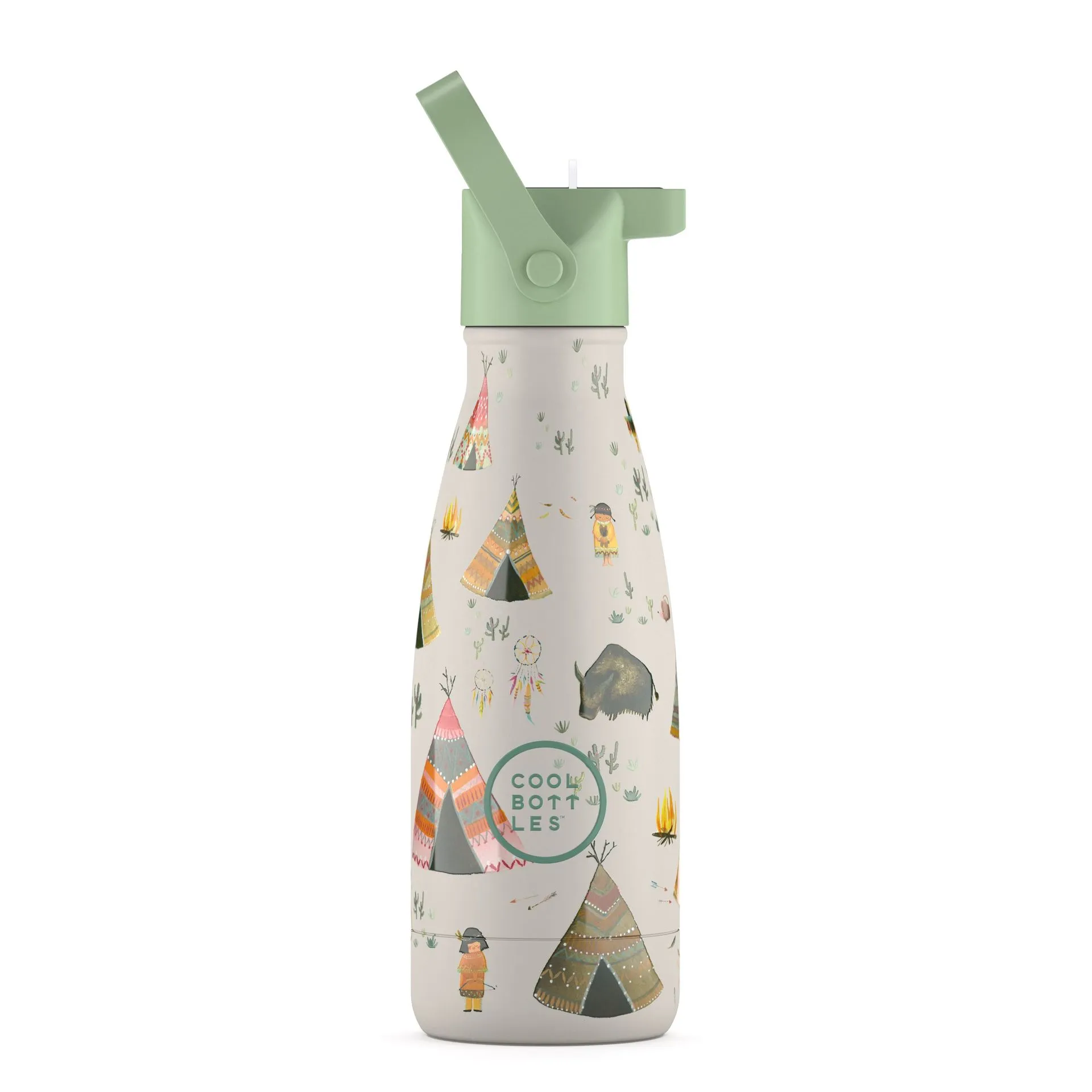 Garrafa Térmica Cool Bottles - Indian Tribe 260ml