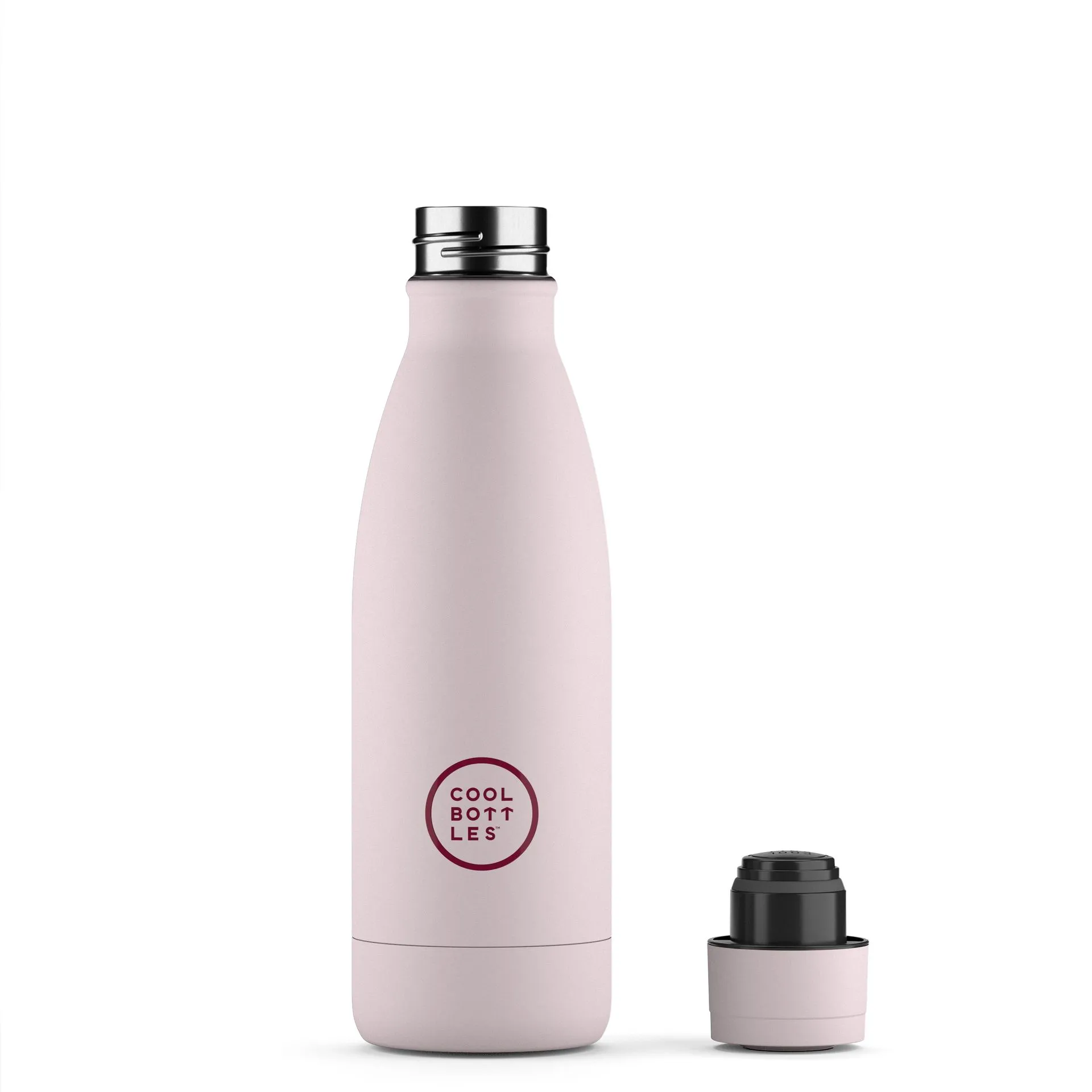 Garrafa Térmica Cool Bottles - Pastel Pink 500ml - Image 2