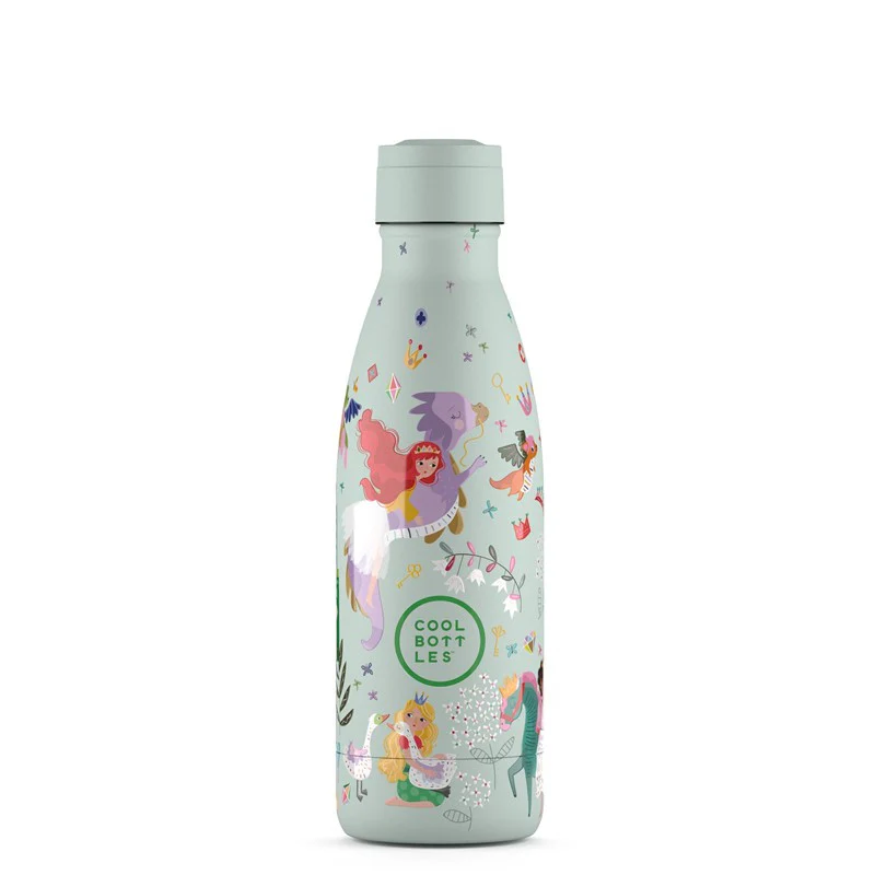 Garrafa Térmica Cool Bottles - Princess Kingdom 350ml