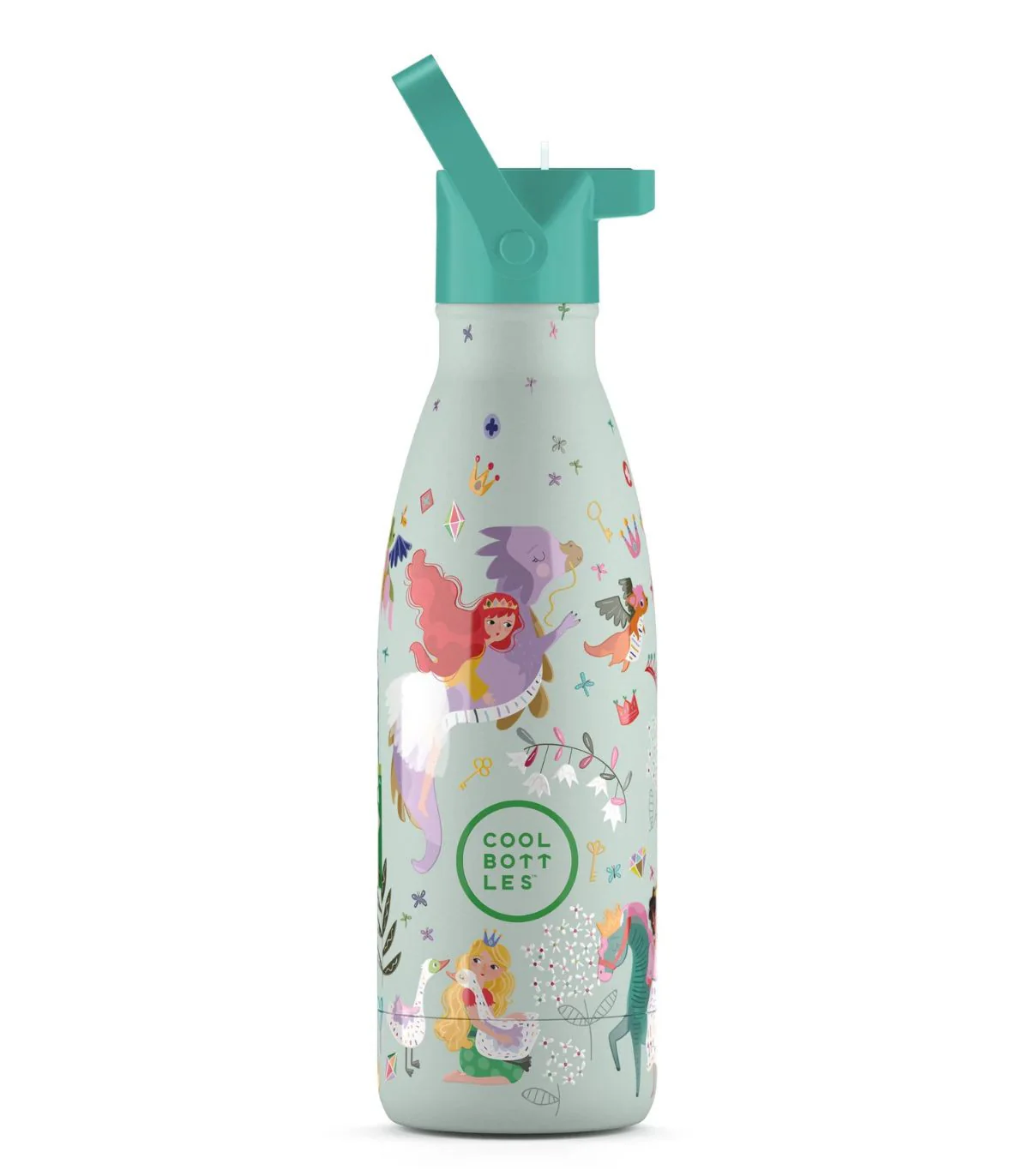 Garrafa Térmica Cool Bottles - Princess Kingdom 350ml - Image 4