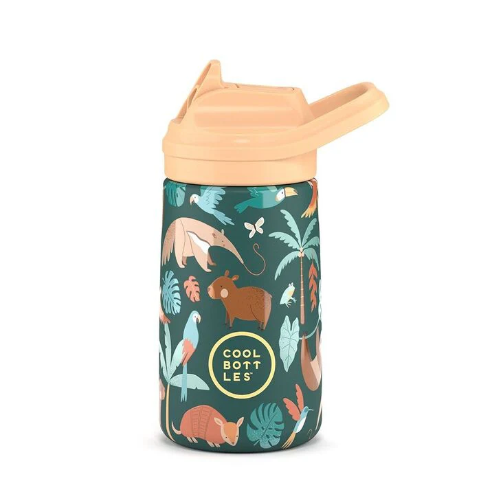 Garrafa Térmica Cool Bottles - Rainforest Refuge 350ml