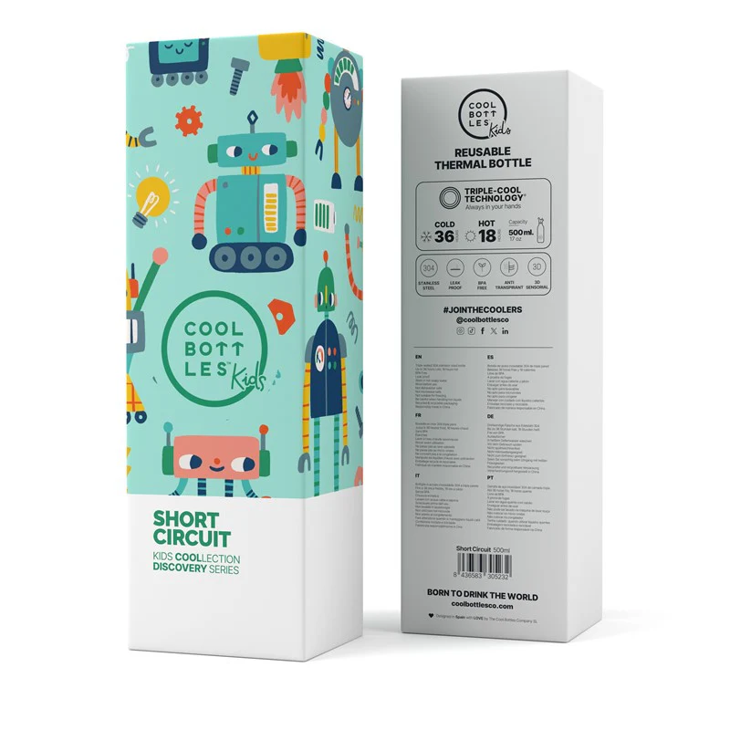 Garrafa Térmica Cool Bottles - Short Circuit 500ml - Image 3
