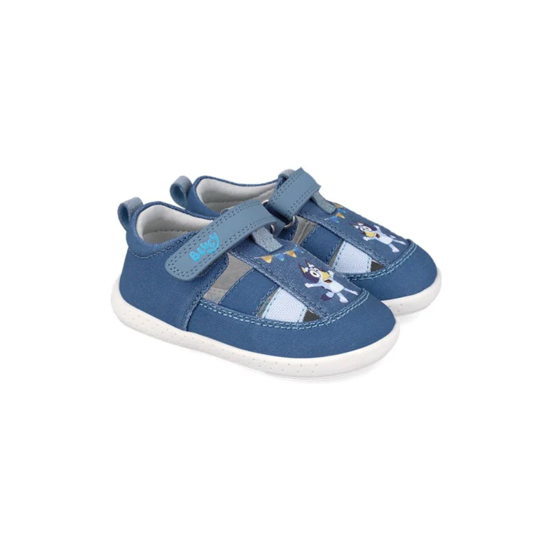 Garvalín Sandália Lona Bluey Azul