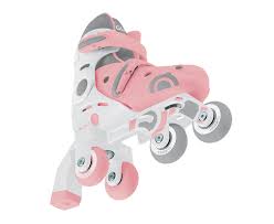 Globber Patins em linha 2 em 1 Rosa Pastel - Image 4