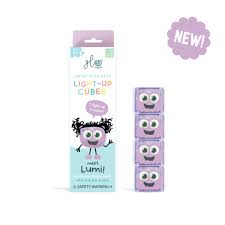 GloPals Cubos de Luz para água 4unid Lumi Lilás
