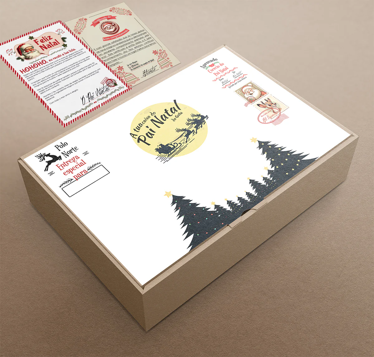 Gotu Box de Natal - A Caixa de Brinquedos Personalizada do Pai Natal