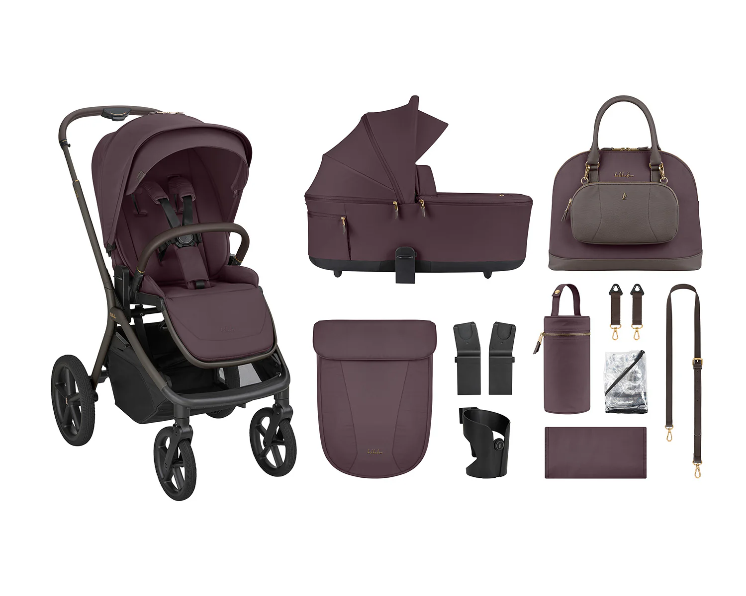 Goya Platinum: Carrinho de Passeio 2 em 1 KikkaBoo (até 22kg) - Image 12