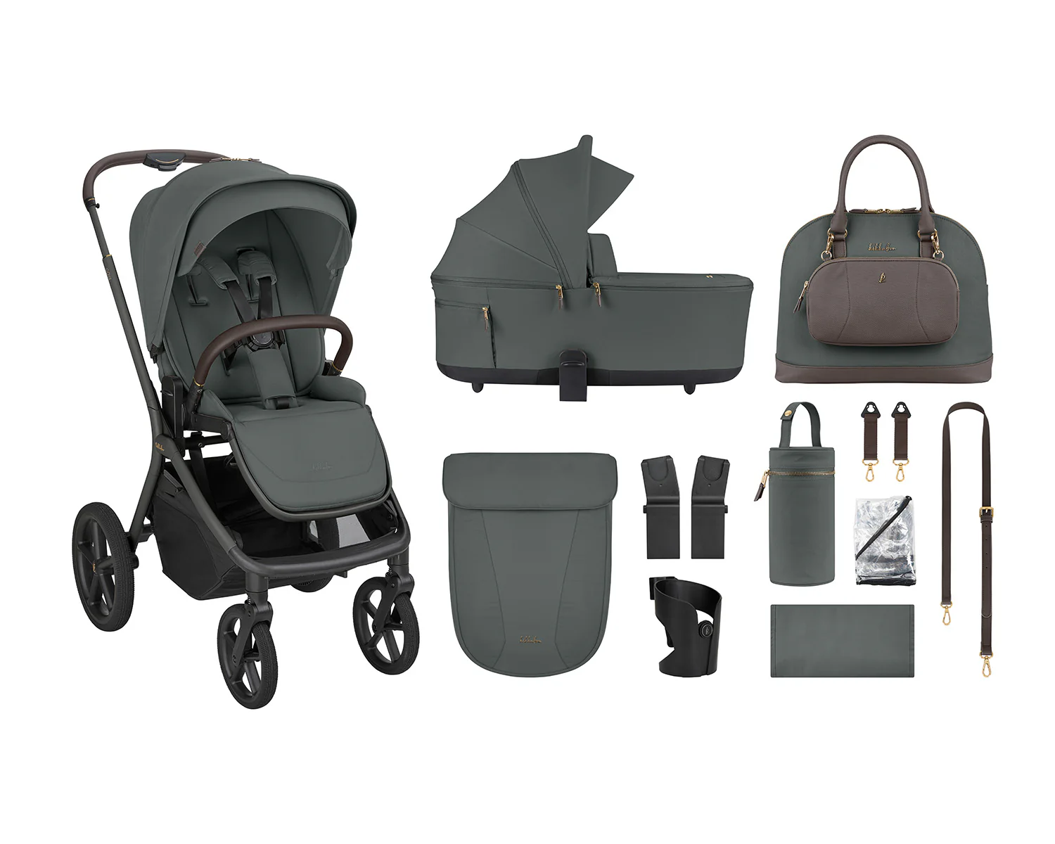 Goya Platinum: Carrinho de Passeio 2 em 1 KikkaBoo (até 22kg) - Image 15