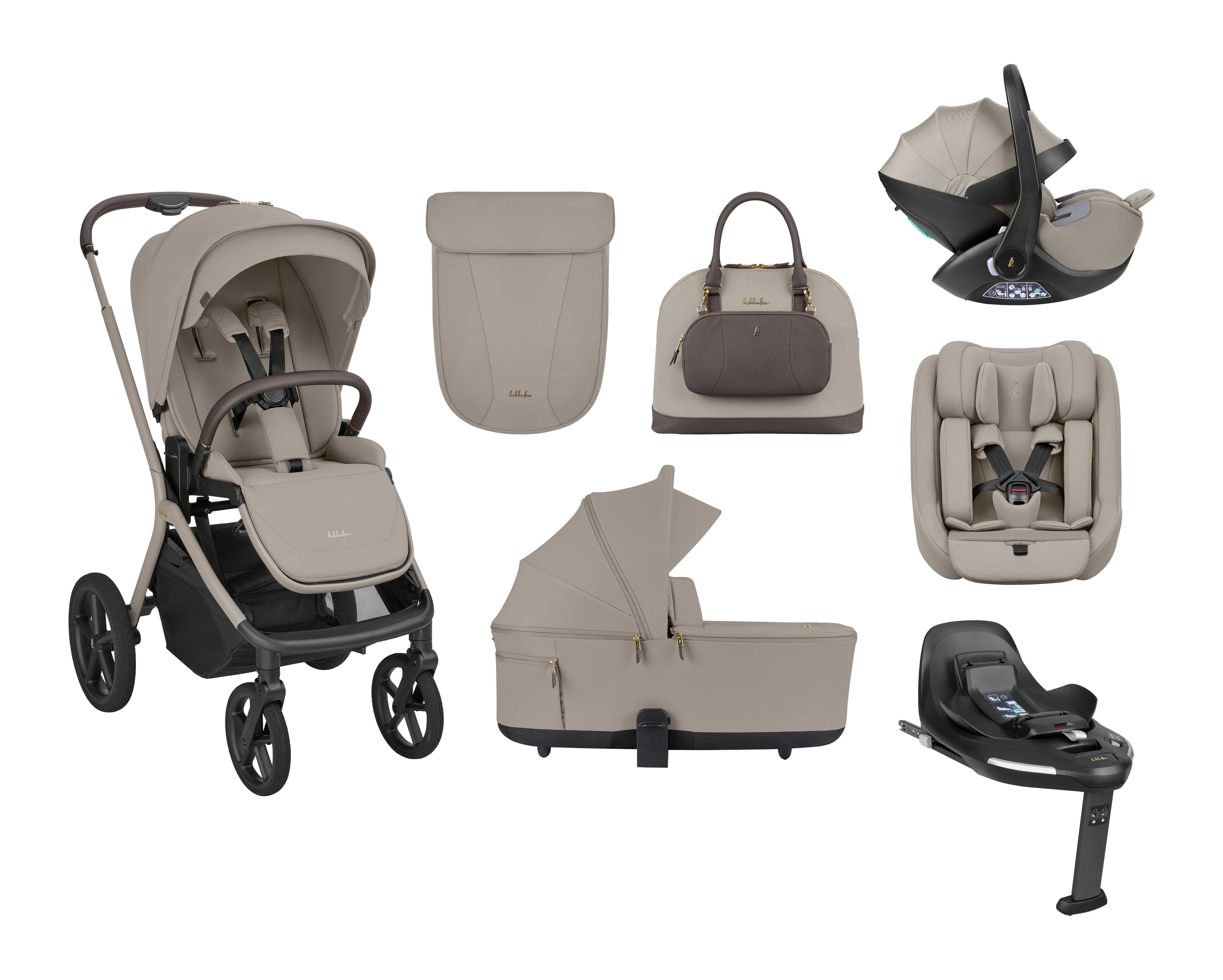 Kikkaboo Goya Platinum: Conjunto Completo 4-em-1
