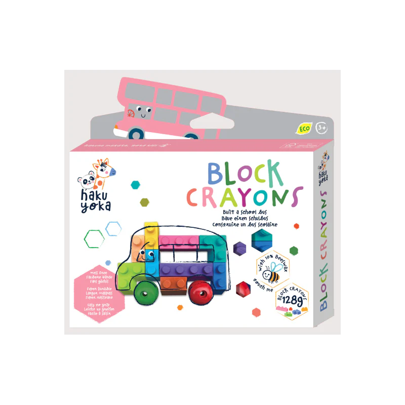 HAKU YOKA Block Crayons - Lápis de Cera em blocos - Image 2