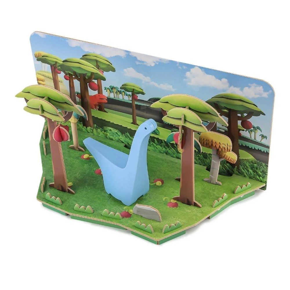 Halftoys Puzzle Diorama 3D - Diplodocus