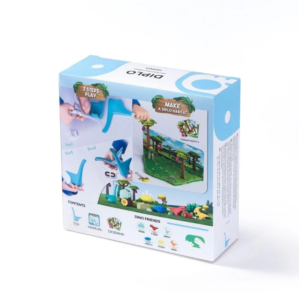 Halftoys Puzzle Diorama 3D - Diplodocus - Image 7