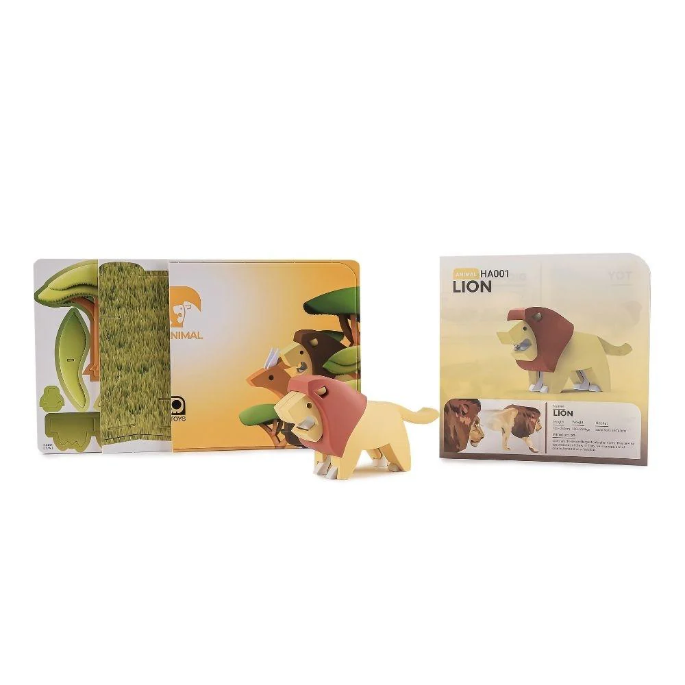 Halftoys Puzzle Diorama 3D - Leão - Image 5