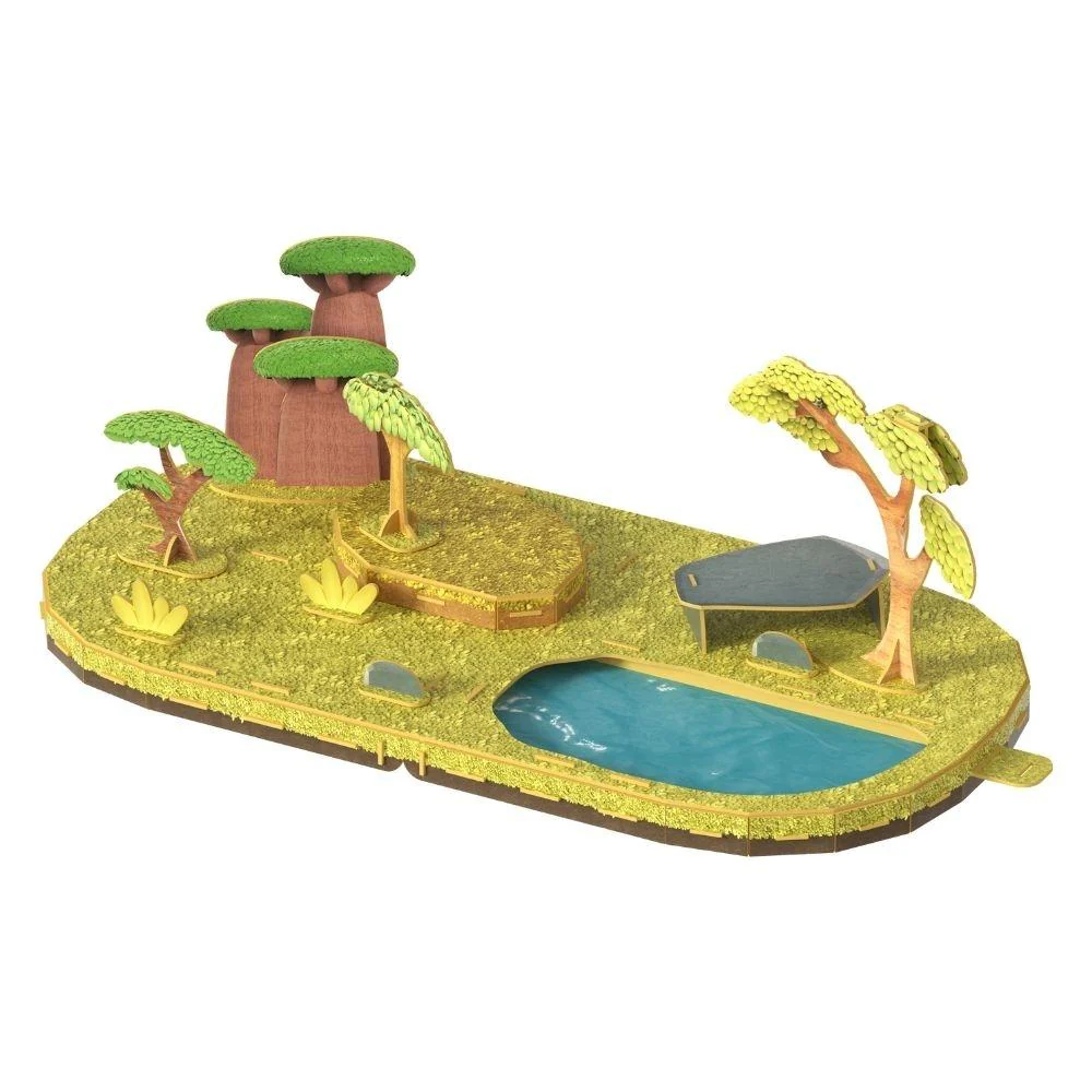 Halftoys Puzzle Diorama 3D - Mundo Animal - Image 3