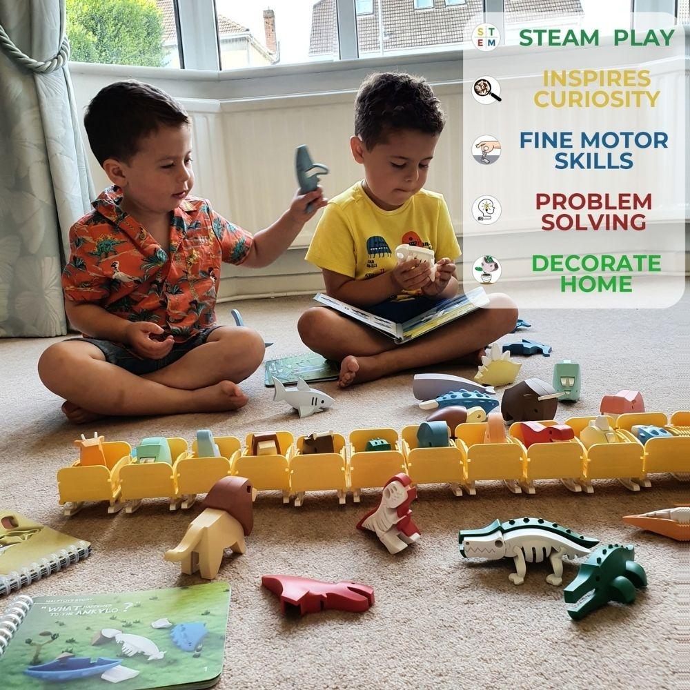 Halftoys Puzzle Diorama 3D - Mundo Animal - Image 8