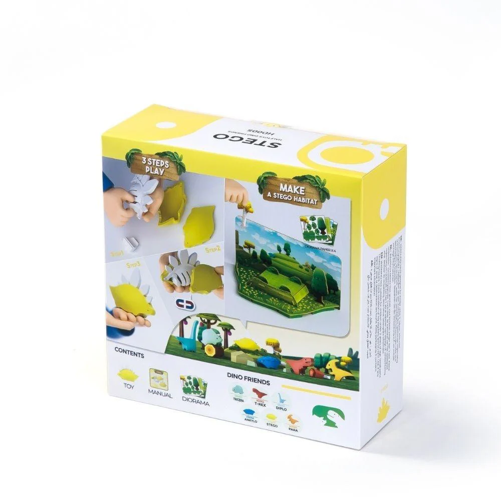 Halftoys Puzzle Diorama 3D - Stegosaurus - Image 7