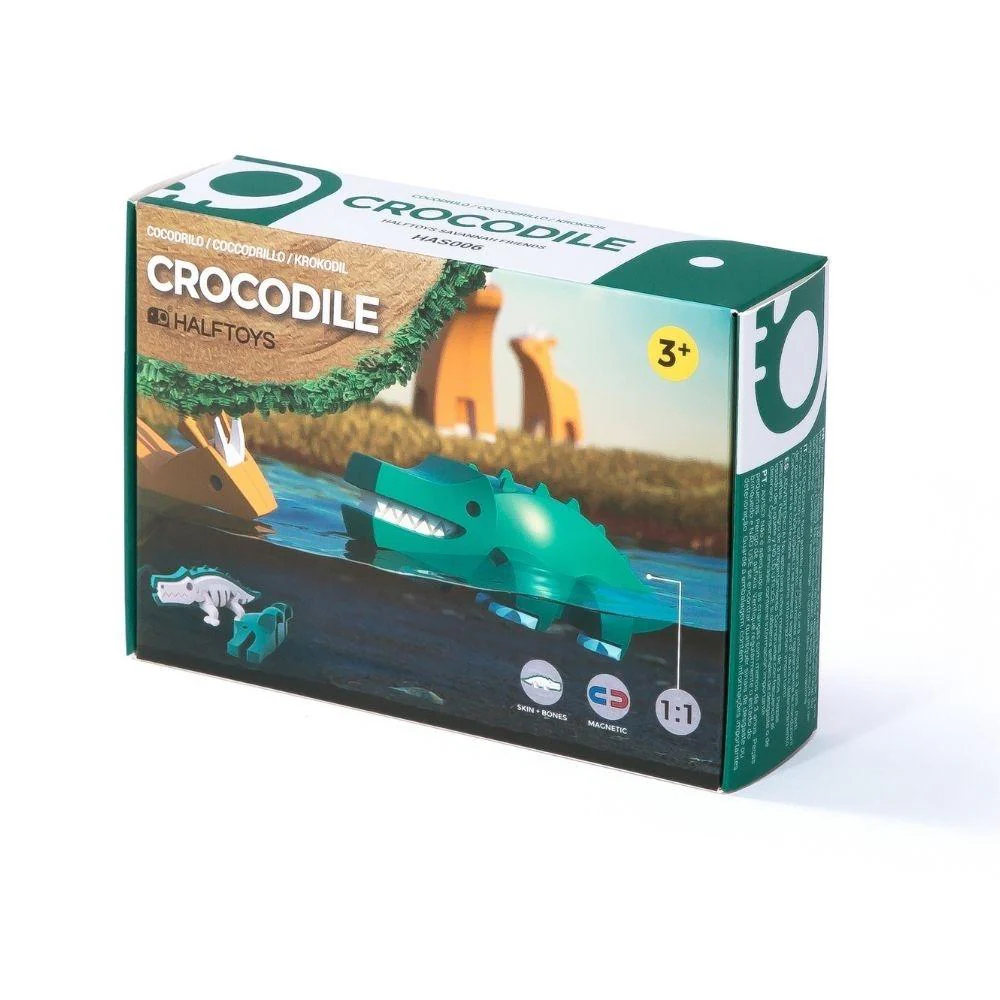 Halftoys Puzzle Diorama 3D - Crocodilo - Image 6