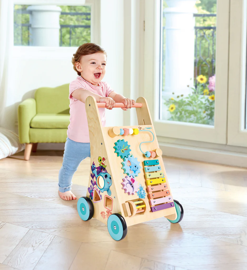 Hape Andarilho de madeira Animais Marinhos