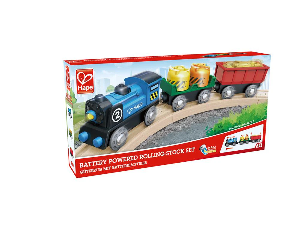 Hape Comboio de carrinhos magnético a pilhas - Image 2
