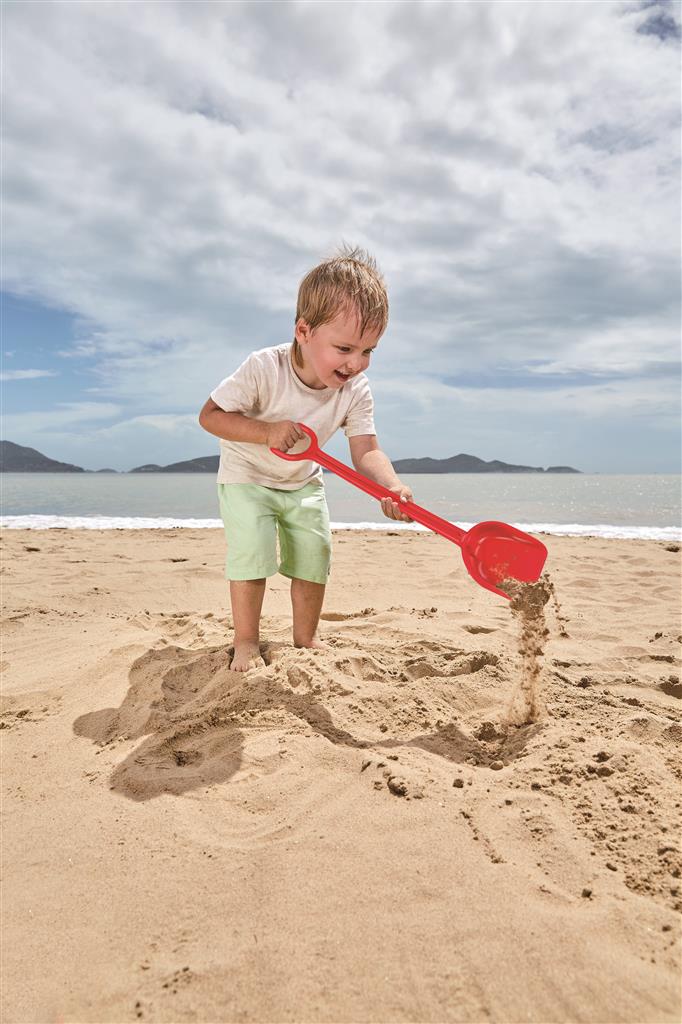Hape Pá de praia vermelha grande - Image 3