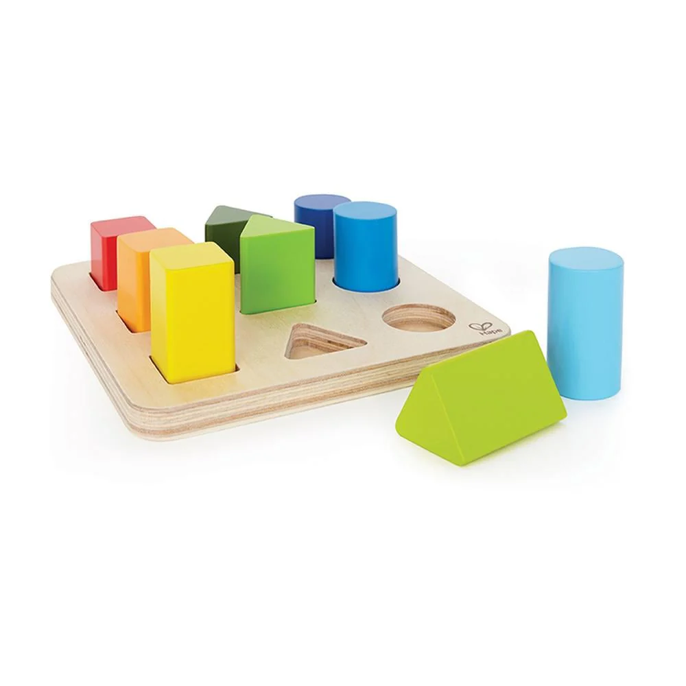 Hape Jogo de Encaixes cores e formas - Image 3