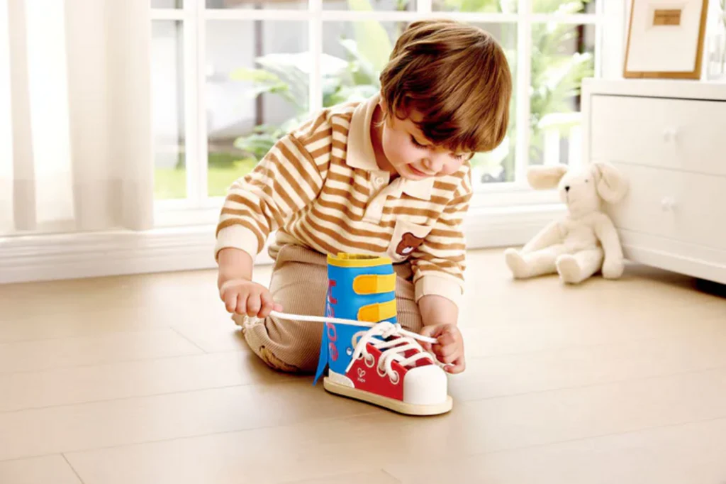 Hape Sapato de aprendizagem de fechos - Image 4