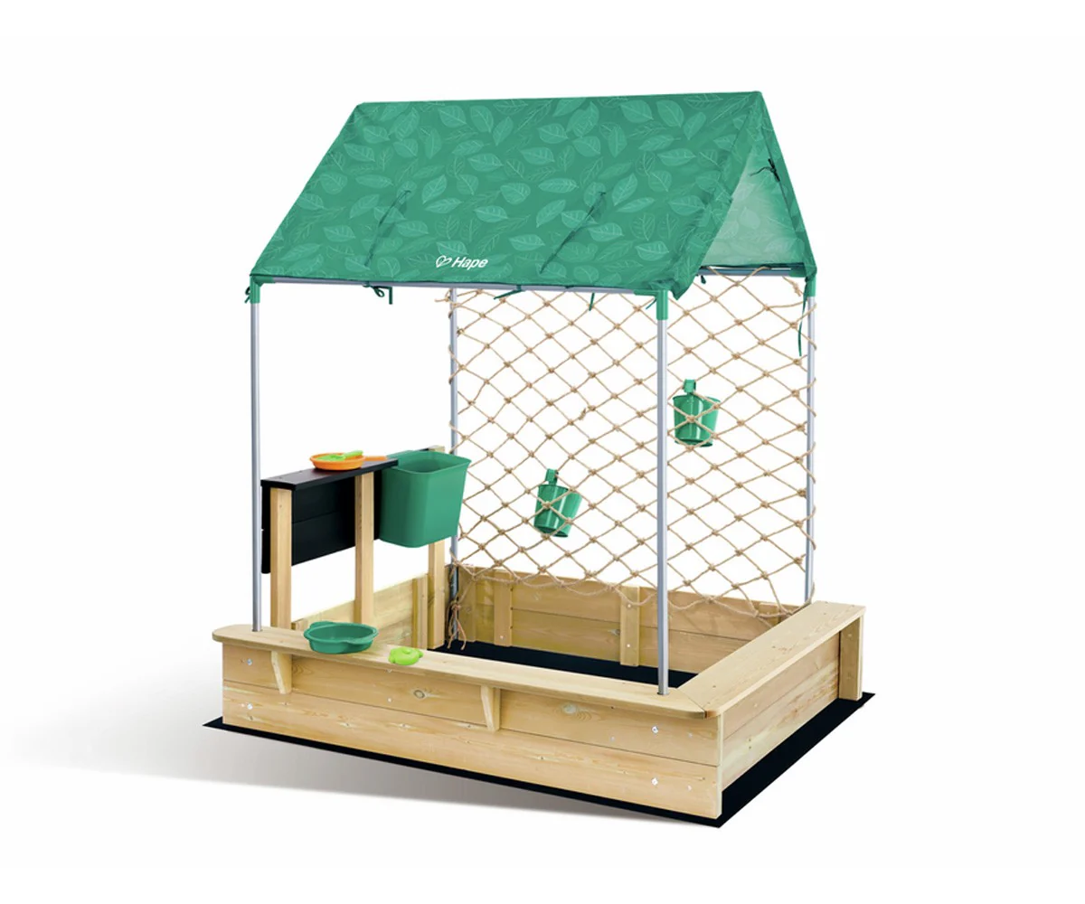HAPE Set de Cabana e Caixa de Areia