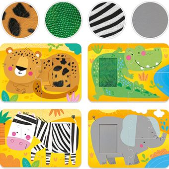 Headu - Montessori Puzzle Táctil Savana - Image 2