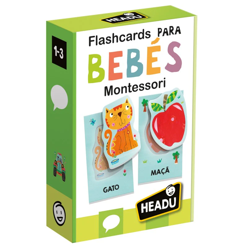 Headu - Flashcards para Bebés Montessori PORTUGUÊS
