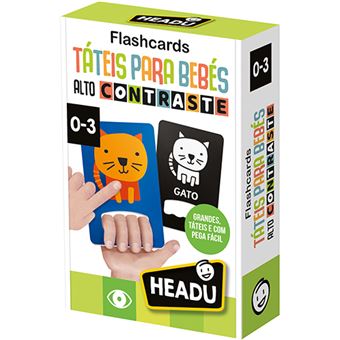 Headu - Flashcards Táteis para bebés - Alto contraste