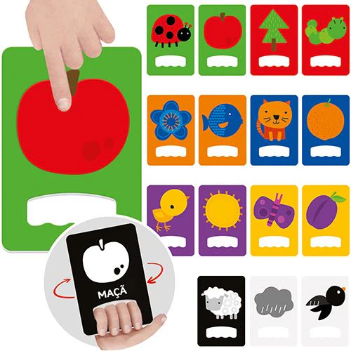 Headu - Flashcards Táteis para bebés - Alto contraste - Image 2
