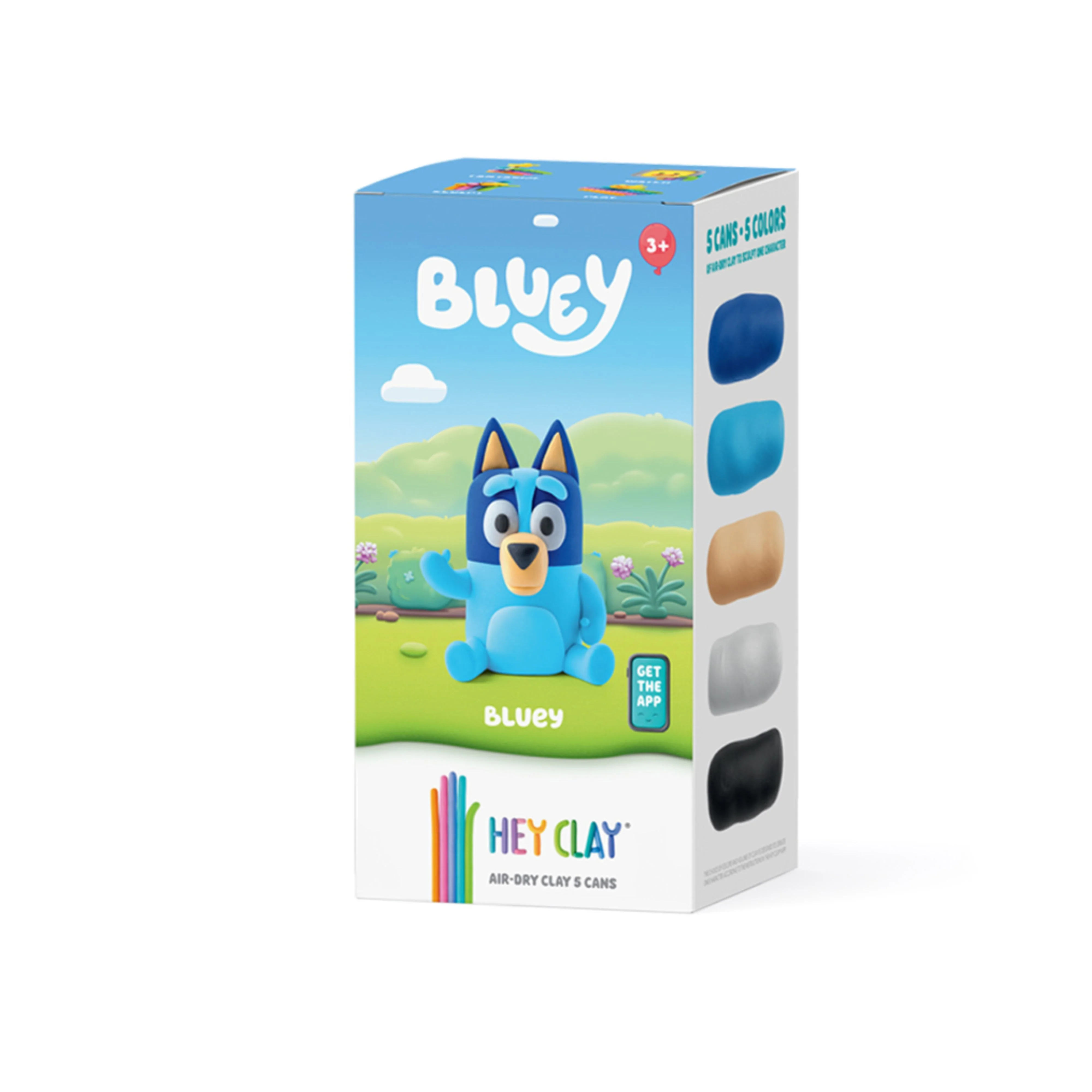HEY CLAY - Conjunto de Pasta de Modelar - Bluey