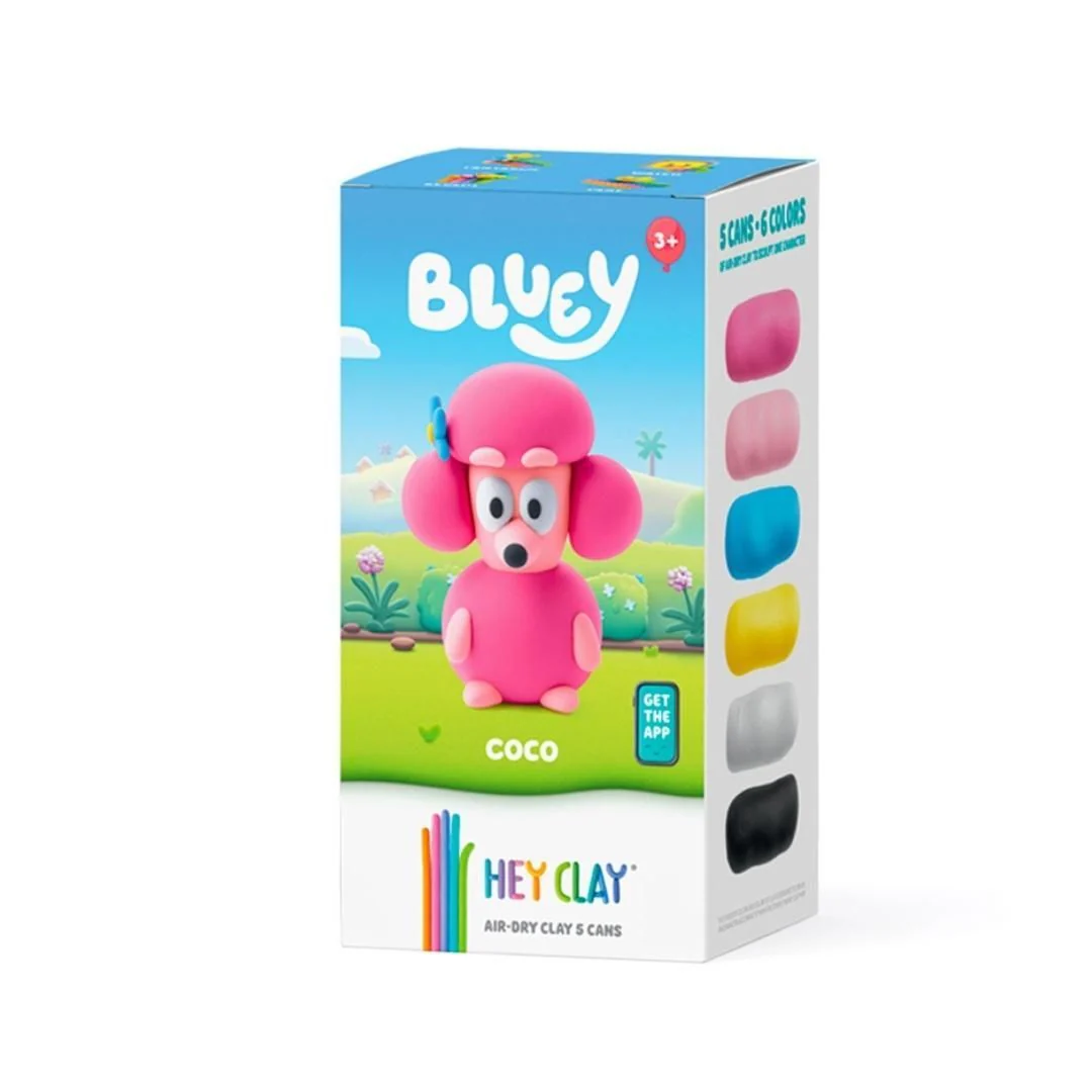 HEY CLAY - Conjunto de Pasta de Modelar - Coco
