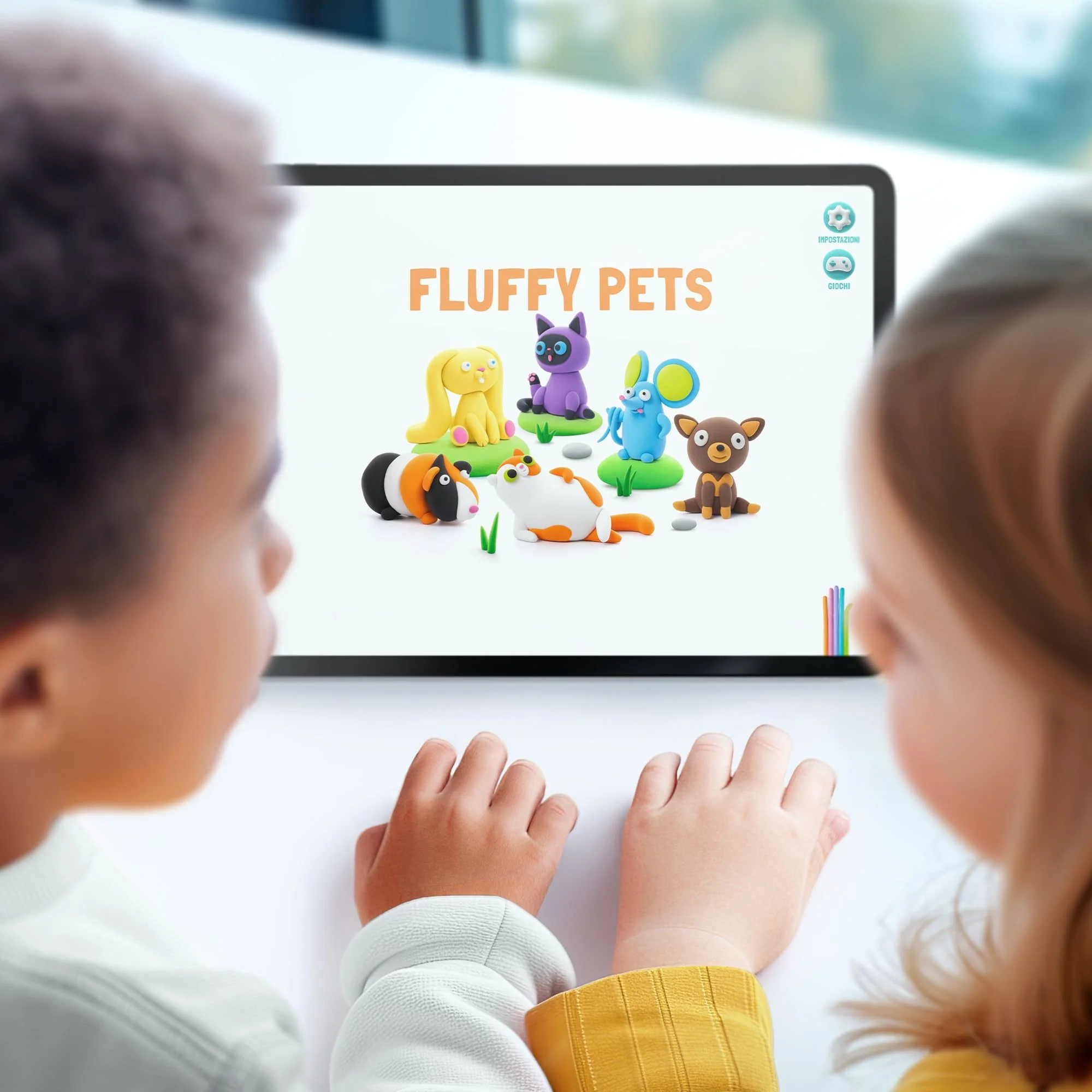 HEY CLAY - Conjunto de Pasta de Modelar Fluffly Pets - Image 3