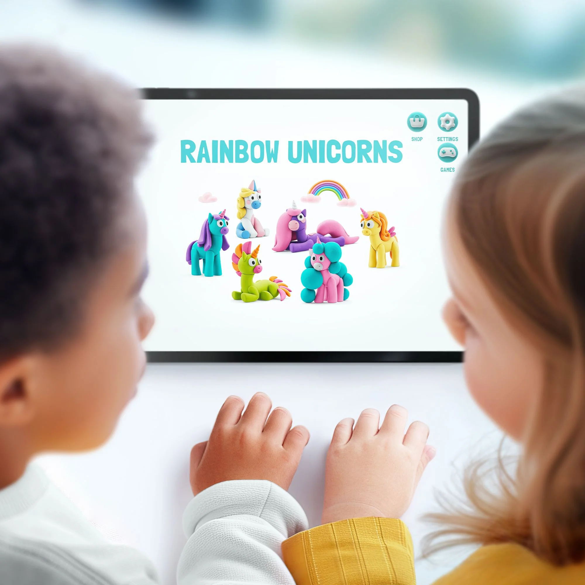 HEY CLAY - Conjunto de Pasta de Modelar Rainbown Unicorns - Image 3