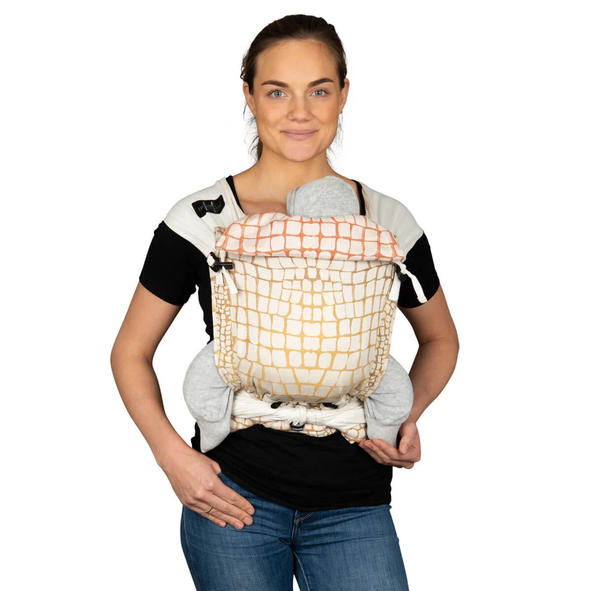 Mei tai Hoppediz Evolutivo Hop Tye Buckle Darwin Cream - Image 5