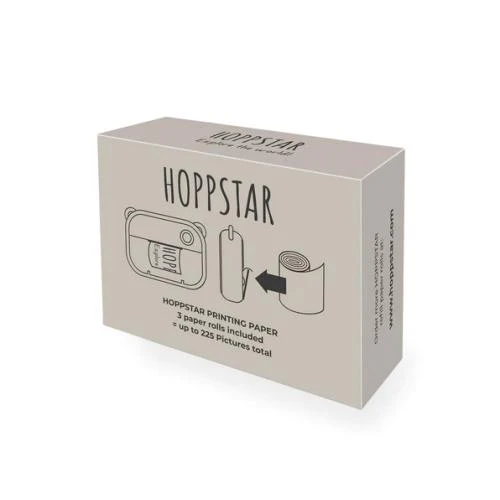 Hoppstar Conjunto de 3 Rolos extra para Máquina Fotográfica Digital Artist